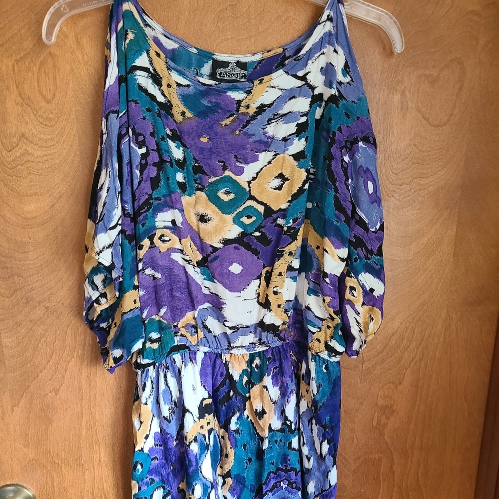 🌟 4/$20 Angie Cold Shoulder Dress